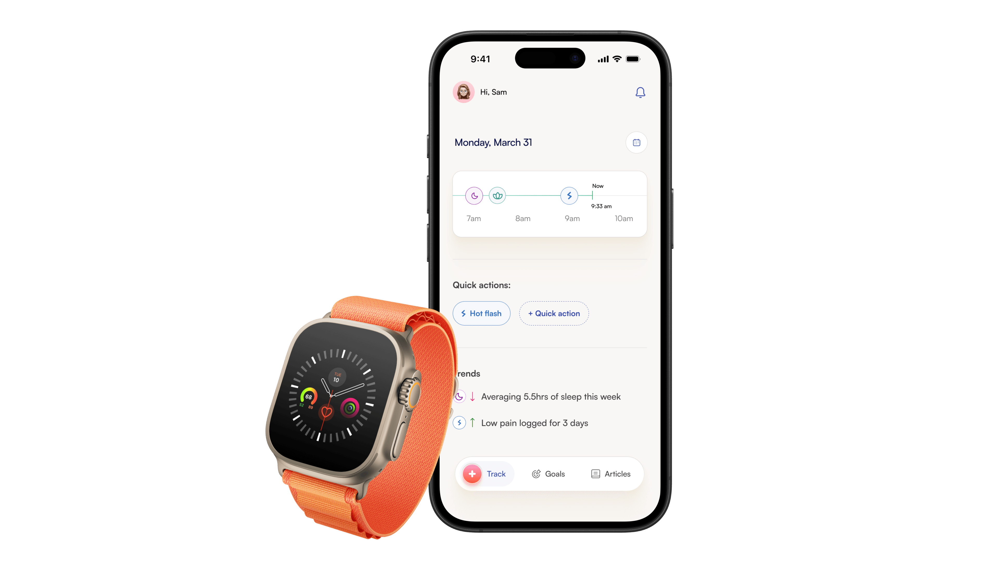 Amissa iOS app and Apple Watch